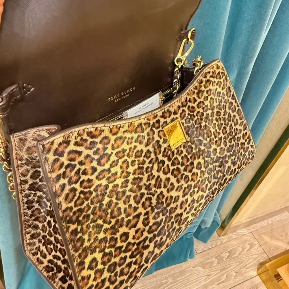 NEW‼️Tory Burch Britten Haircalf Top Handle Bag 188370 $600